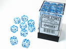 Chessex Borealis Icicle/Light Blue 12mm (36 d6 Dice)
