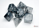 Chessex Borealis Light Smoke/Silver Polyhedral Dice