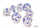 Chessex Borealis Icicle/Light Blue Polyhedral Dice