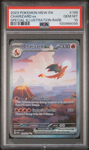 Charizard ex 199/165 Scarlet & Violet: 151 PSA 10 100966098