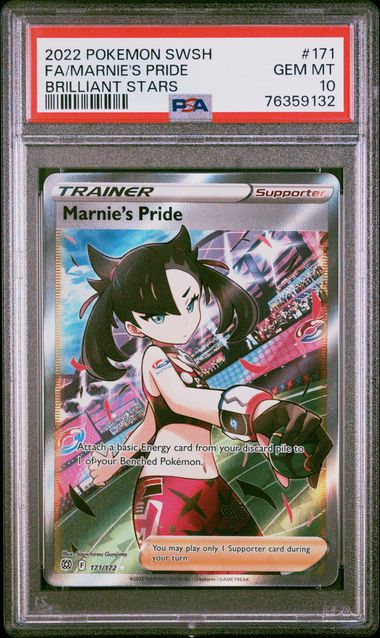 Marnie's Pride 171/172 Brilliant Stars PSA 10  76359132