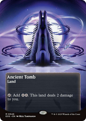 Ancient Tomb (0046) (Borderless) [Edge of Eternities: Stellar Sights]
