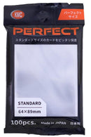 KMC Sleeves USA Pack Clear Perfect Fit 100-Count
