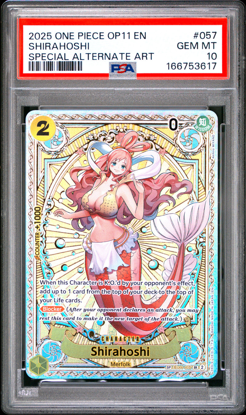 Shirahoshi Special Alternate Art (A Fist of Divine Speed)
