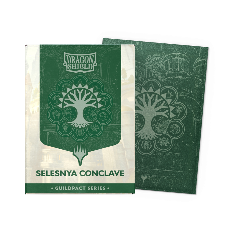 Dragon Shield: Standard 100ct Art Sleeves - Selesnya Conclave