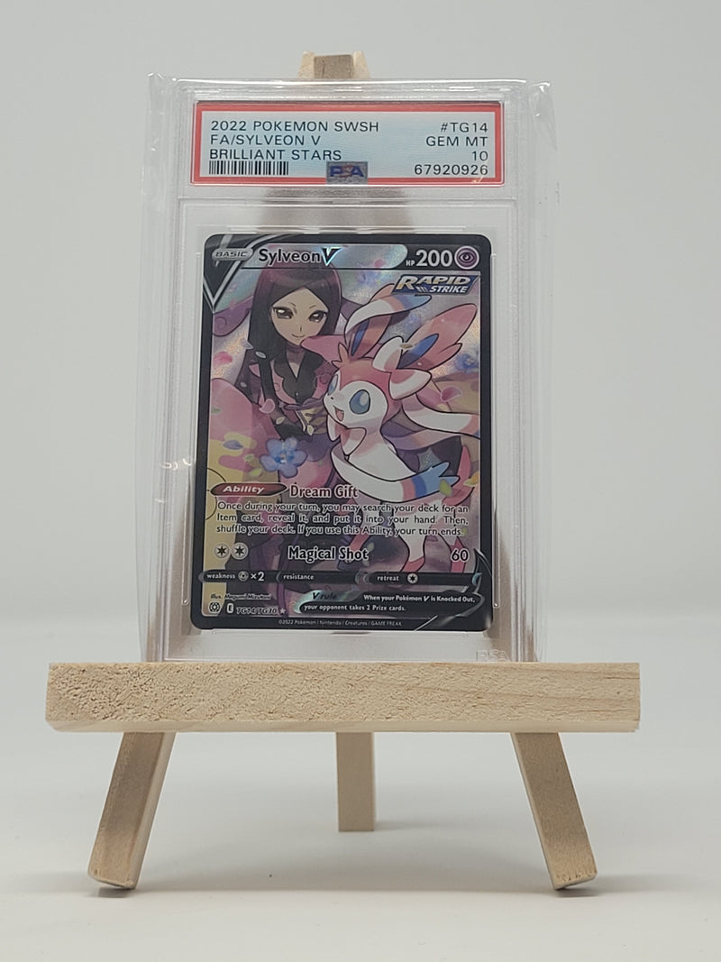 Sylveon V TG14/TG30 Brilliant Stars PSA 10 67920926