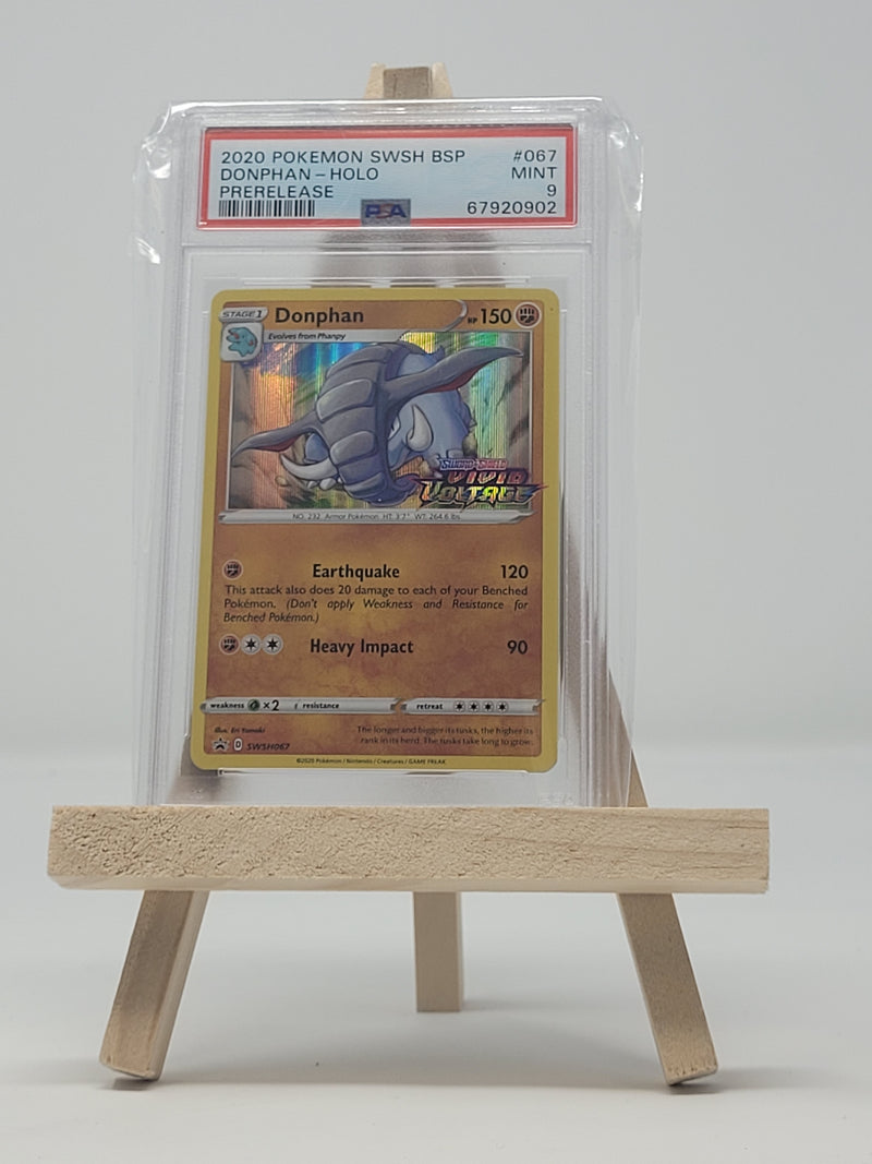 Donphan SWSH067 Prerelease PSA 9 67920902