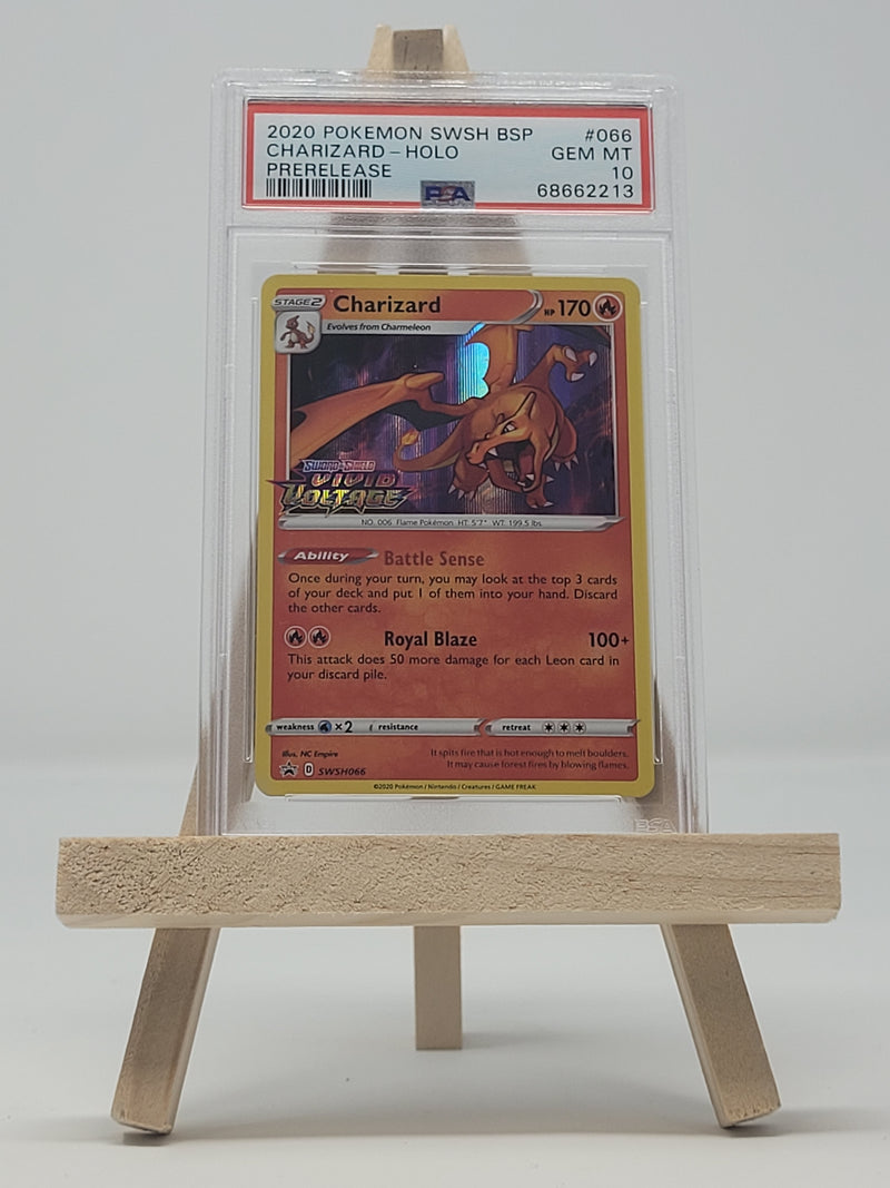 Charizard SWSH066 Prerelease PSA 10 68662213