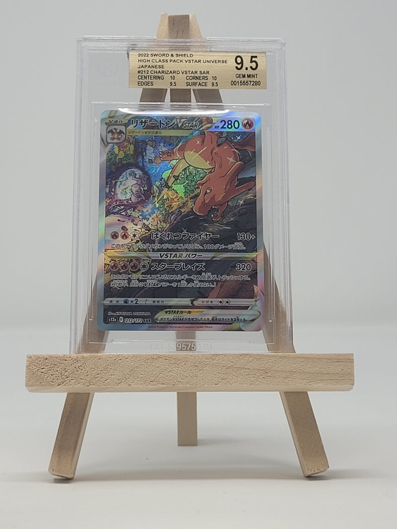 Charizard Vstar 212/172 JPN Vstar Universe BGS 9.5 001557280