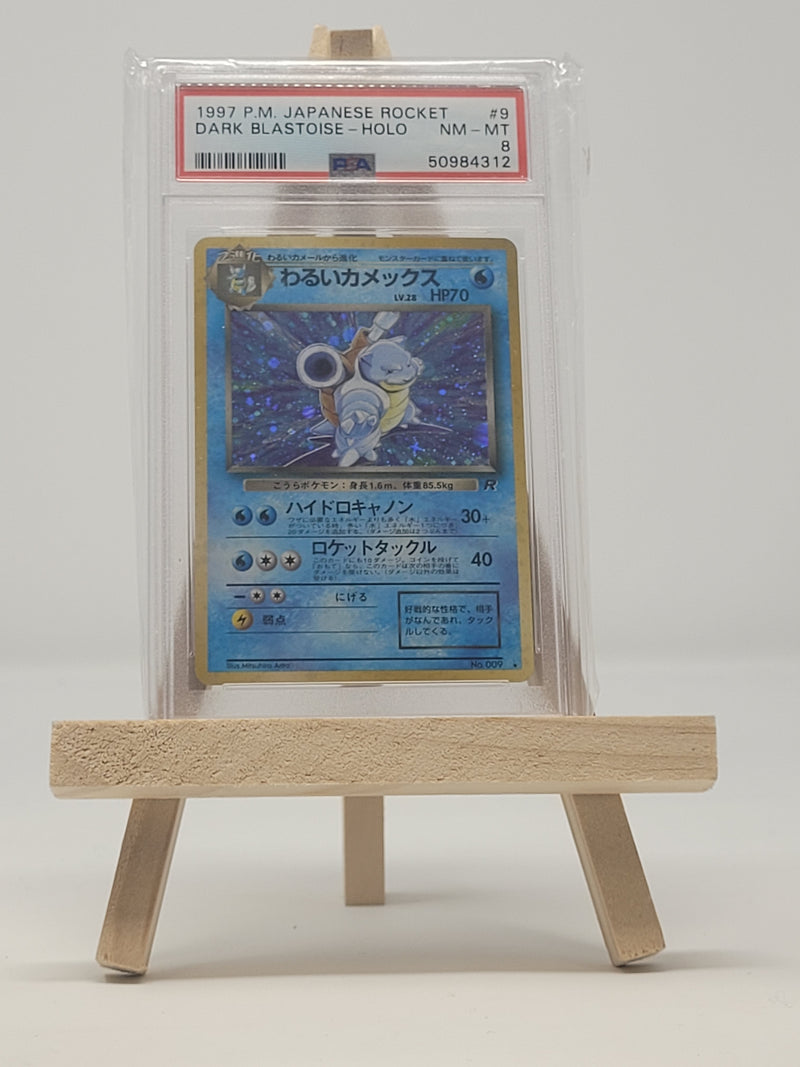 Dark Blastoise Holo JPN Team Rocket PSA 9 50984312
