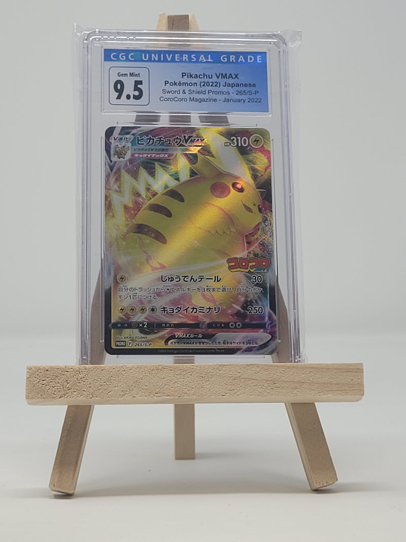 Pikachu Vmax 265/S-P CGC 9.5 4149012024