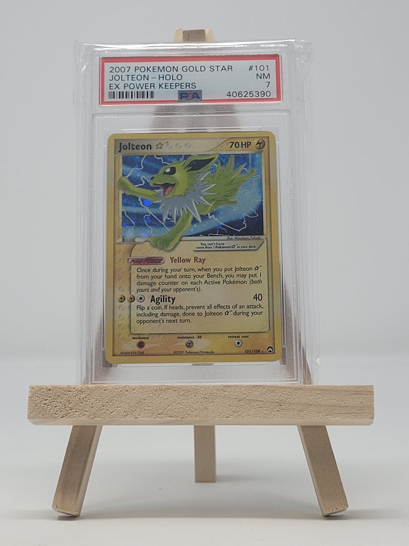 Jolteon Star 101/108 EX Power Keepers PSA 7 40625390