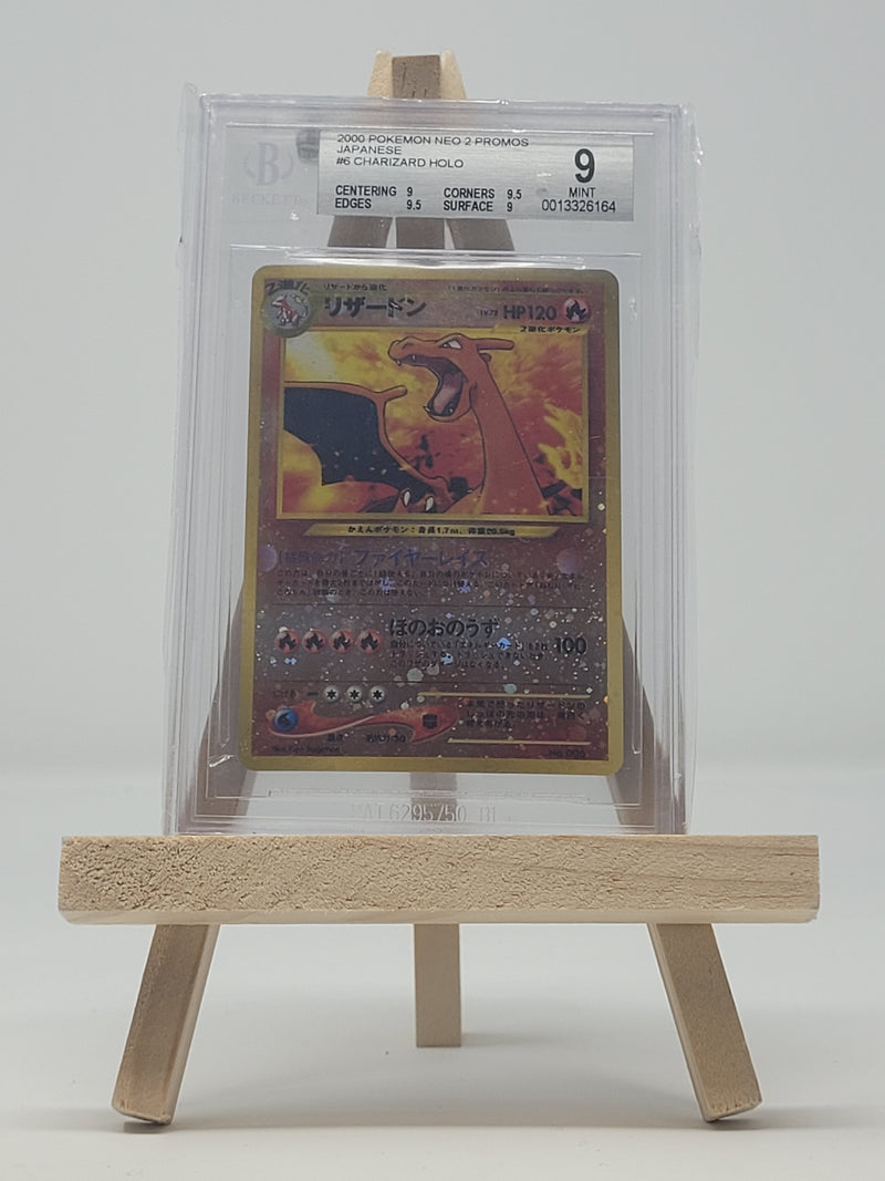 Charizard JPN Neo 2 Promo BGS 9 0013326164