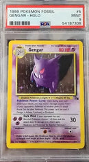 Gengar 5/62 Fossil Unlimited PSA 9 54187308