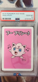 Jigglypuff Pokemon Old Maid Card PSA 10 67635674