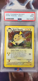 Dark Raichu 83/82 Team Rocket PSA 9 48212068
