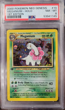 Meganium 10/111 Neo Genesis 1st Edition PSA 8 53941145