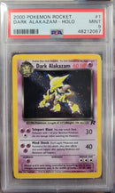 Dark Alakazam 1/82 Team Rocket Unlimited PSA 9 48212067