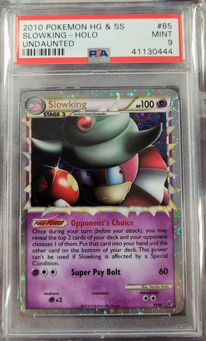 Slowking 85/90 Heart Gold & Soul Silver: Undaunted PSA 9 41130444