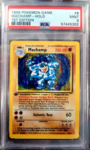 Machamp - Holo 8/102 Base Set 1st Edition PSA 9 57445302