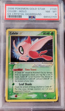 Celebi Gold Star 100/100 EX: Crystal Guardians PSA 8 68552709