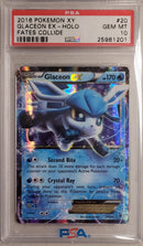 Glaceon EX 20/124 XY: Fates Collide PSA 10 25981201