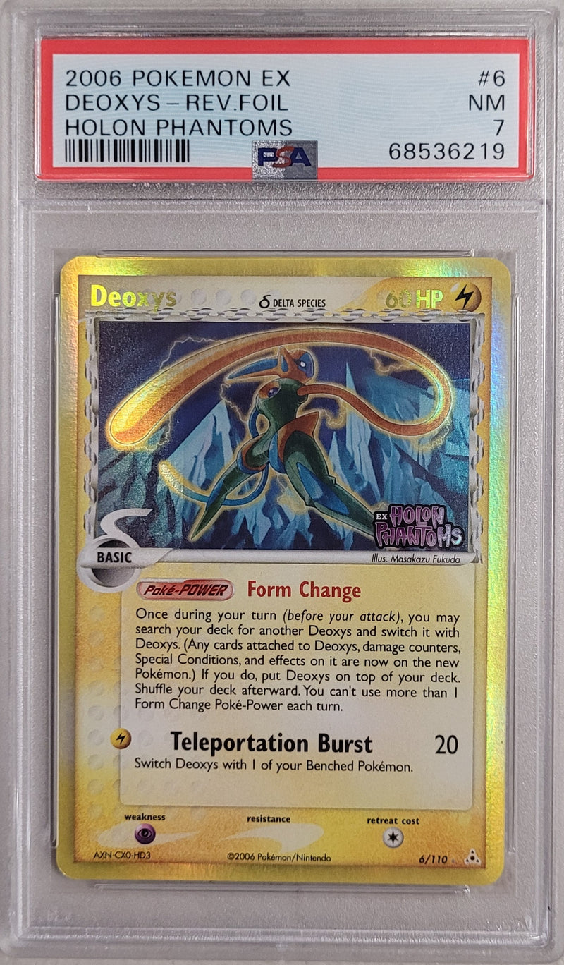 Deoxys Delta Species 6/110 EX: Holon Phantoms PSA 7 68536219