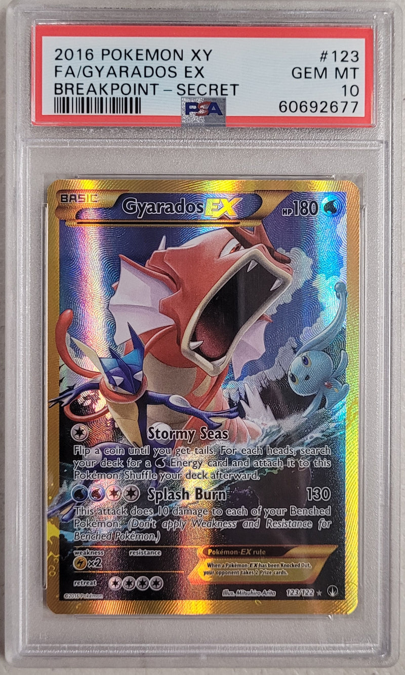 Gyarados EX 123/122 XY Breakpoint PSA 10 60692677