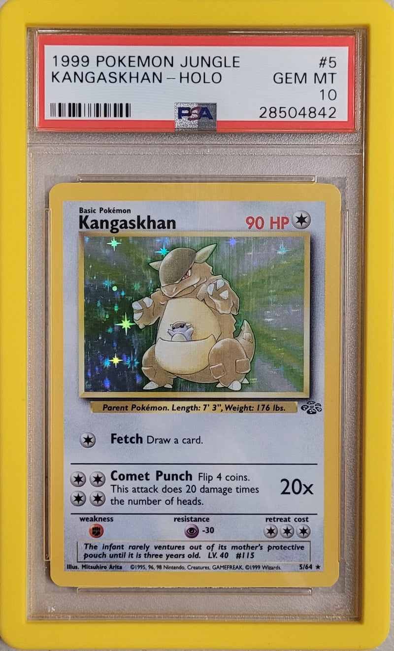 Kangaskhan - Holo 5/64 Jungle PSA 10 28504842