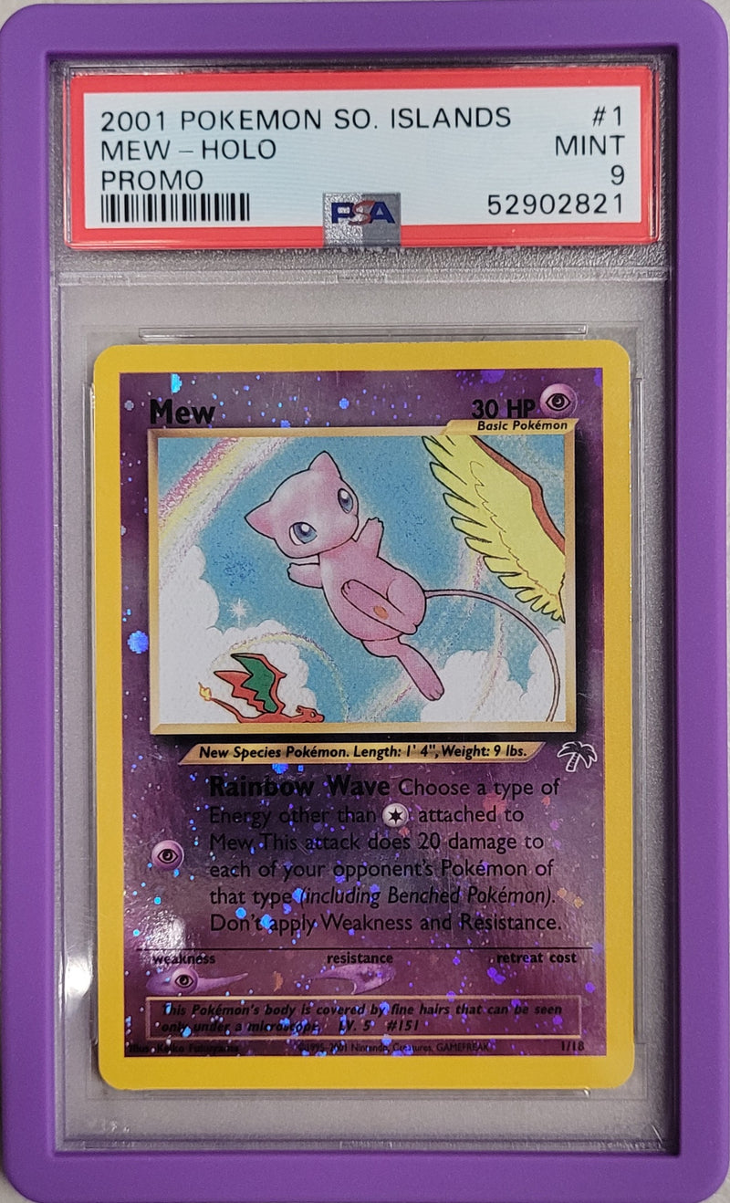 Mew - Holo 1/18 Southern Islands PSA 9 52902821