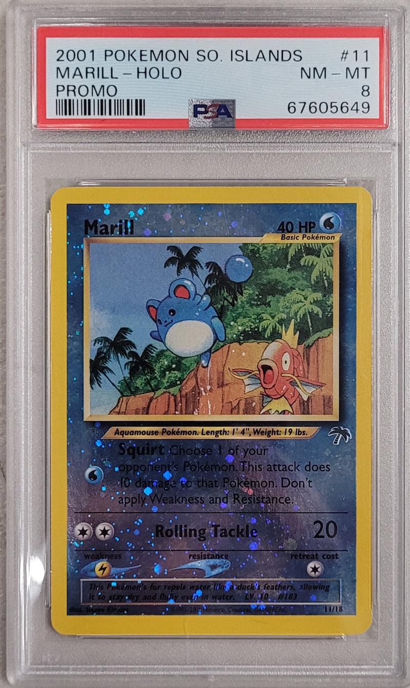 Marill 11/18 Southern Islands PSA 8 67605649