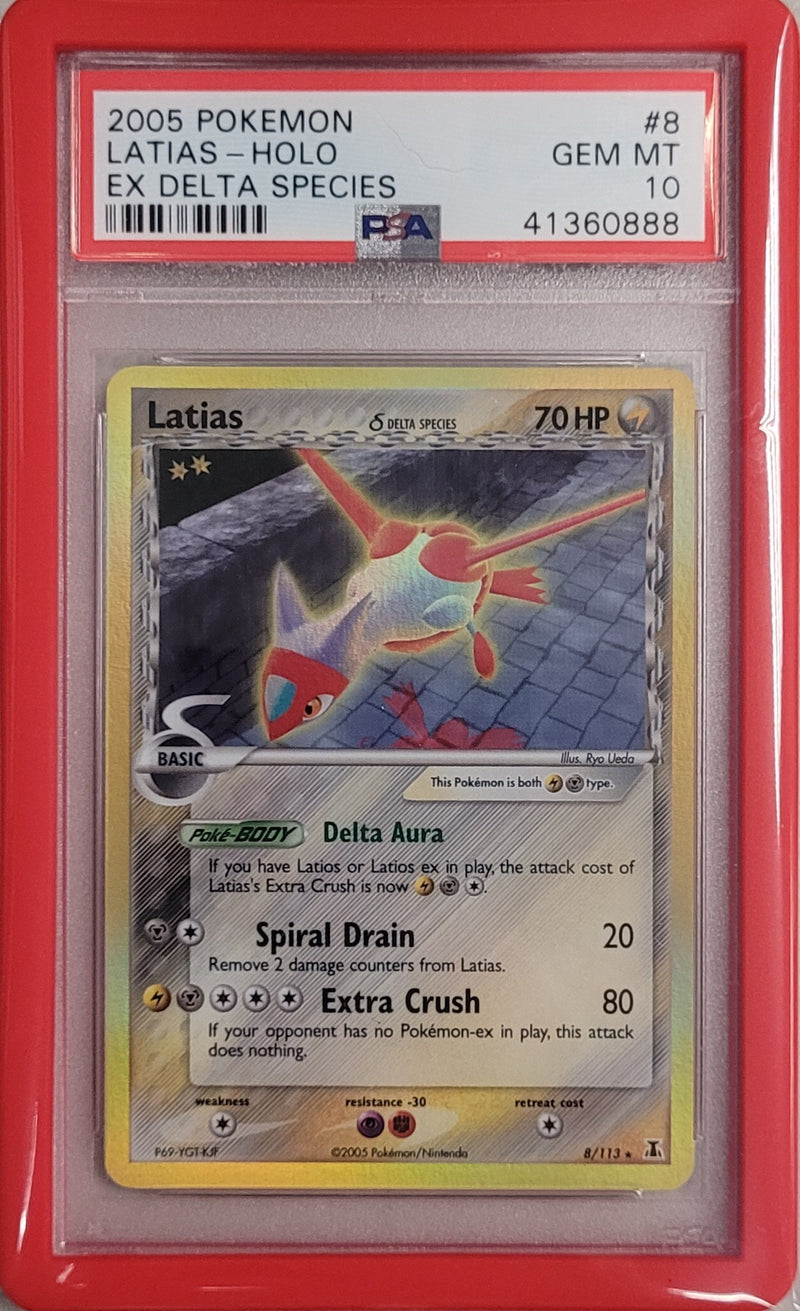 Latias Delta Species 8/113 EX Delta Species PSA 10 41360888