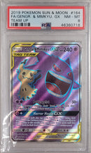 Gengar & Mimikyu GX 164/181 Team Up PSA 8 46360718