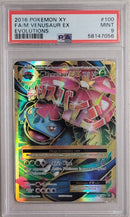 M Venusaur EX 100/108 Evolutions PSA 9 58147056