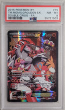 Team Magma's Groudon EX 15/34 Double Crisis PSA 8 55721503