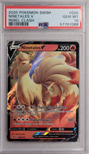 Ninetales V 026/192 Rebel Clash PSA 10 57707088