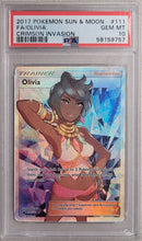 Olivia 111/111 Crimson Invasion PSA 10 58159757