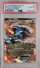 White Kyurem EX 96/135 Plasma Storm PSA 10 64548982