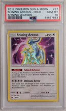 Shining Arceus 57/73 Shining Legends PSA 10 54537853