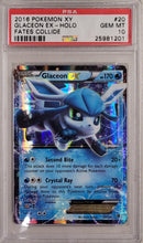 Glaceon EX 20/124 Fates Collide PSA 10 25981201