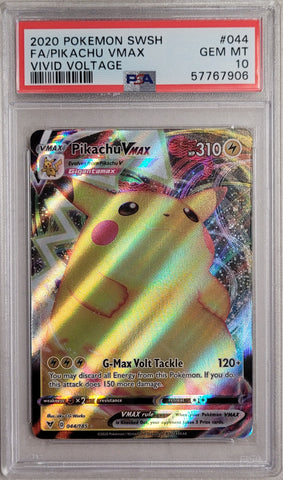 Pikachu VMAX 044/185 Vivid Voltage PSA 10 57767906