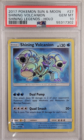 Shining Volcanion 27/73 Shining Legends PSA 10 55317302