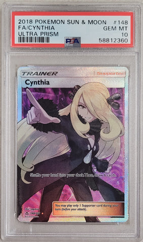 Cynthia 148/156 Ultra Prism PSA 10 58812360