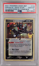 Greninja Gold Star - Holo SWSH144 Black Star Promo PSA 10 63718698