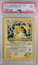 Lt. Surge's Raichu - Holo 11/132 Gym Challenge PSA 9 49021847