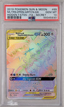 Moltres & Zapdos & Articuno GX 69/68 Hidden Fates PSA 10 59345930