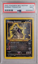 Shining Tyranitar 113/105 Neo Destiny PSA 9 62696843