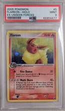 Flareon - Holo 5/115 EX Unseen Forces PSA 9 45954477