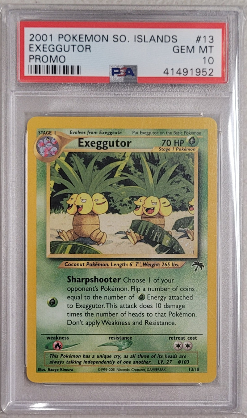 Exeggutor 13/18 Southern Islands PSA 10 41491952