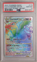 Charizard VSTAR 174/172 Brilliant Stars PSA 10 64312832